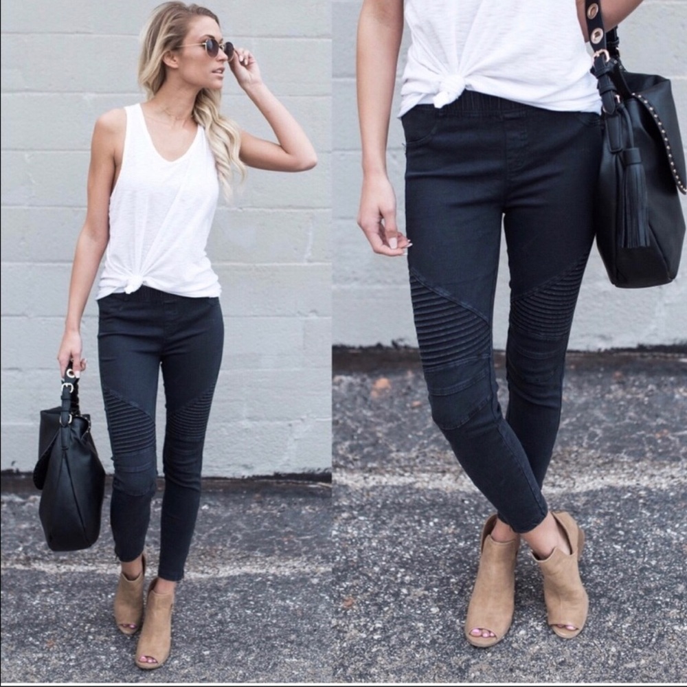 Moto Jeggings (Reg & Plus Size)